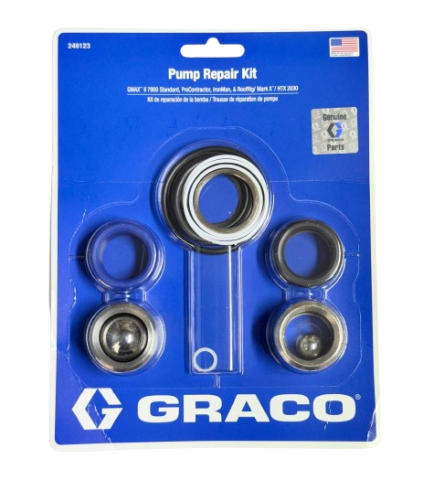 Graco 249123 Fluid Section Packing Repair Kit